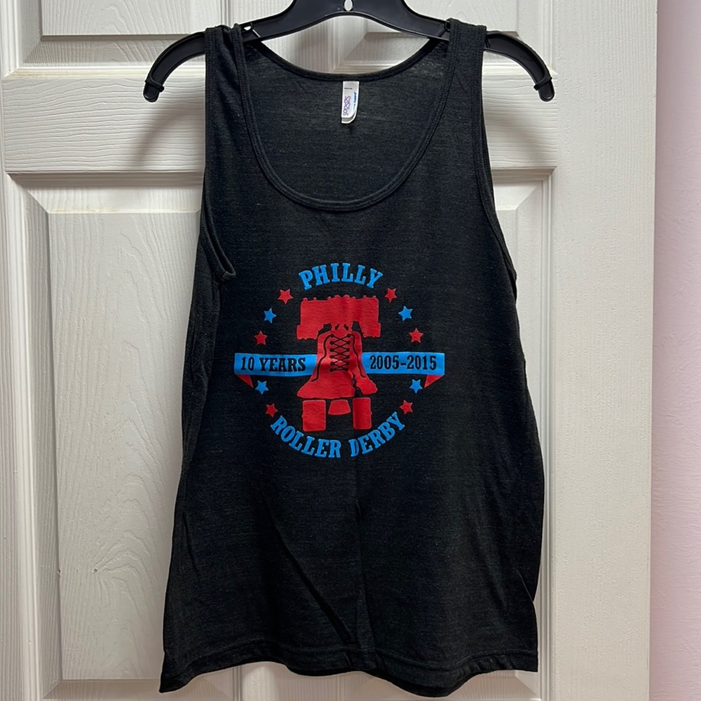 Philly Roller Derby 10 Years Tank Top